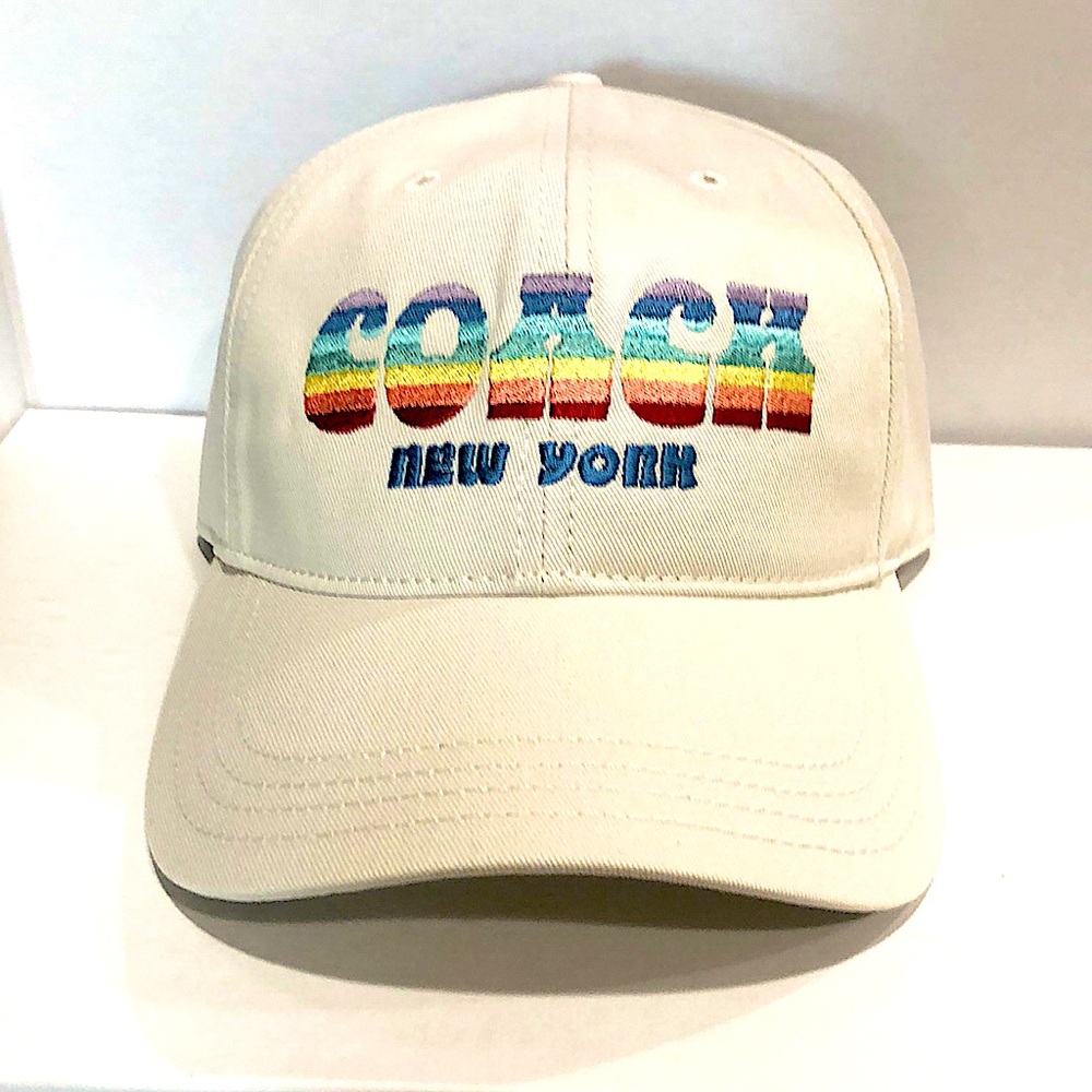 🌈Coach New York Hat